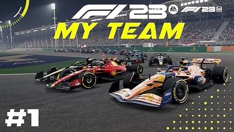 F1 23 My Team Career Episode 1: Launching Our Journey in Bahrain!