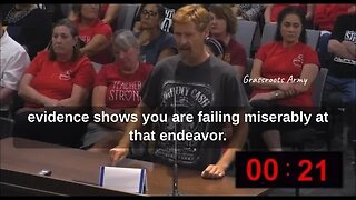 Dad Lays RUIN To School Board For Failing The Children