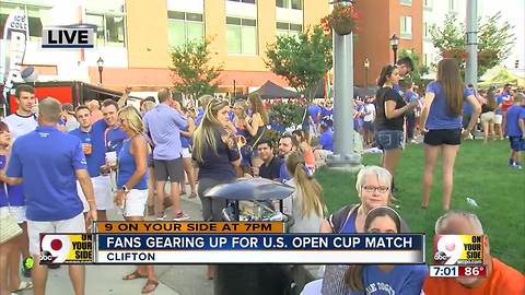 FC Cincinnati fans gearing up for U.S. Open Cup match