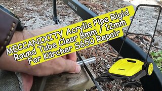 Karcher S650 Push Sweeper Broom Axle Replacement / Repair Guide