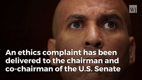 Cory Booker Hit With Ethics Complaint For Violating Senate Rules