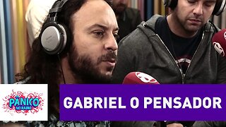 Gabriel, o Pensador conta que jogou com Messi, fez um gol e argentino zerou | Pânico