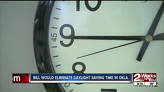 Bill would eliminate daylight saving time in Oklahoma