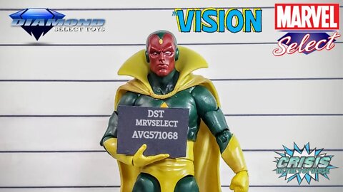 Diamond Select Toys Marvel Select The Vision Figure Review