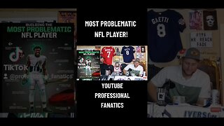 Building the most problematic NFL player.. #nfl #fantasyfootball #trending #like #subscribe #shorts