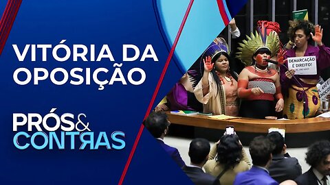 Marco temporal segue para o Senado; governo ainda tenta barrar projeto | PRÓS E CONTRAS