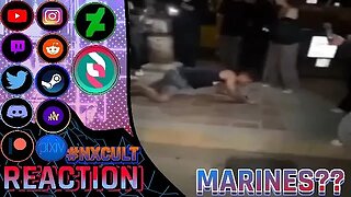 #reaction #explore #foryou | Marines fighting Teens? Are these Marines trained well or not?