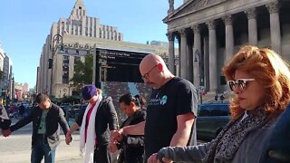 The Prayer Vigil at Foley Square Hosted by @teacher_choice @nyfreedomrally @bravest4choice 10/11/22