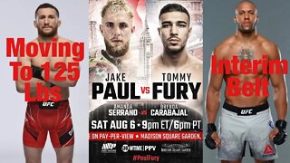 Merab Dvalishvili Moving To Flyweight, Ciryl Gane Fighting For Interim Belt, Jake Paul Vs Tommy Fury