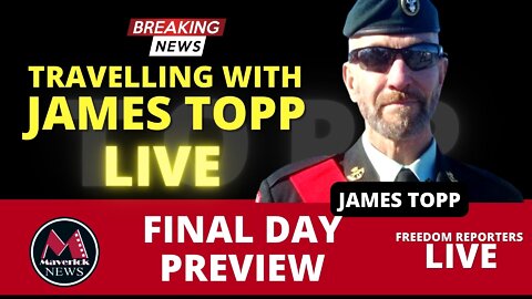 James Topp March Across Canada: Final Day Preview