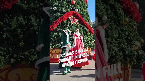 Christmas Season Is In Full Swing At Universal Studios Florida #shorts #christmas #harrypotter