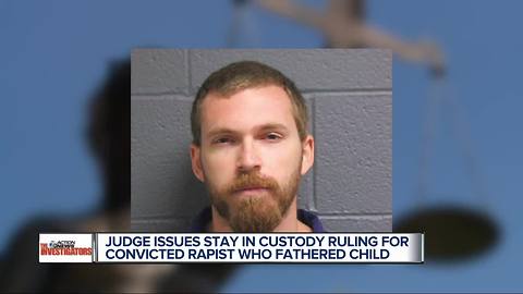 How could a convicted rapist be awarded joint custody of victim's child?