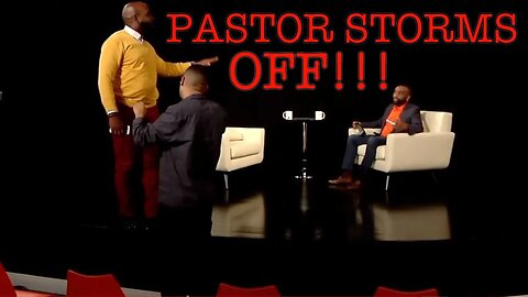 SANG REACTS: PASTOR STORMS OUT OF INTERVIEW!
