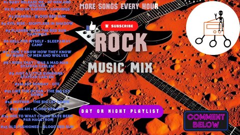 Rock Hour: The Spaceship Radio Plays the Best Rock Music!