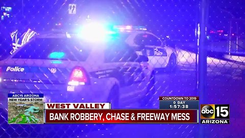 Pursuit ends with suspect shot on I-10 freeway