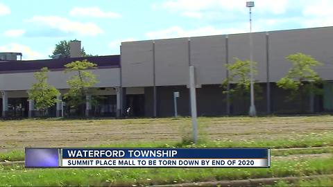 Summit Place Mall to be torn down by end of 2020 in Waterford Township