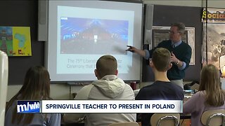 Teacher picked to present in Poland