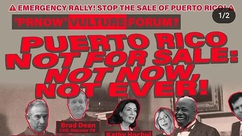 Protest of PRNOW2022 Ciprani Puerto Rico Fundraiser Protest 5/18/23 #puertorico #prnow2022 #prnow