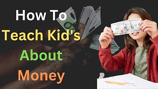 Money Matters: A Guide for Kids #kids #financialfreedom #investing