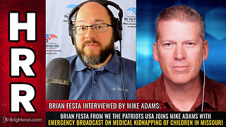 Brian Festa from We the Patriots USA joins Mike Adams with emergency broadcast...