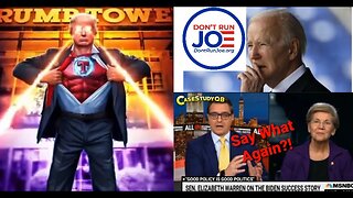 Trump NFT....Why???, #DontRunJoe, Warren Says Biden Administration Is Success