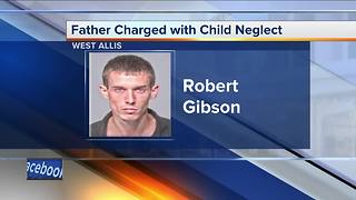 Father charged after infant dies