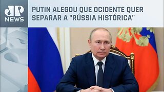 Putin diz estar aberto ao diálogo um dia após ataque russo na Ucrânia