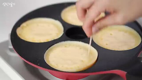 No oven , No machine , How yo make custard 🍮 pan cake 🎂