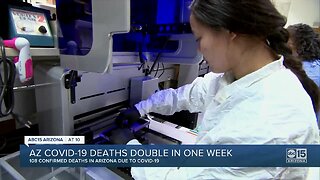 Arizona coronavirus deaths double in one week