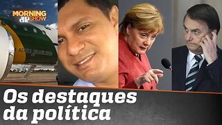 Militar preso com drogas e resposta de Bolsonaro a Angela Merkel: destaques da política brasileira