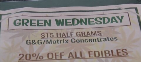 'Green Wednesday' is 2nd busiest day of year for marijuana dispensaries