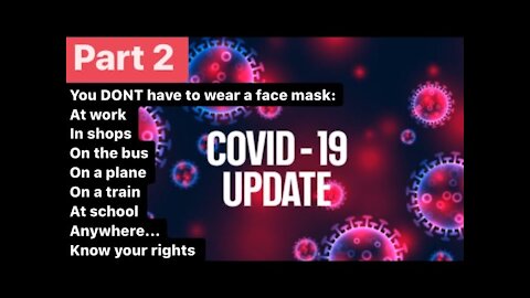 You Do NOT Have To Wear A Face Mask/Covering In The UK - Know Your Rights