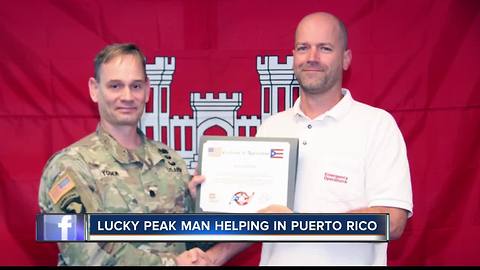 Local man helps to restore Puerto Rico