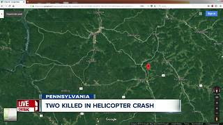 Two killed in Sunday helicopter crash in northern Pennsylvania