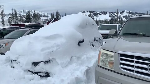 SnowBoarding in the California Sun