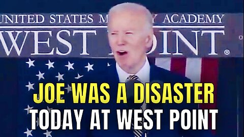 Biden CONFUSED, loses Train of Thought during Today’s West Point Speech 🤦‍♂️