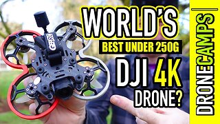 World's BEST under 250g 4K Drone? - GEPRC Cinelog20 Cinewhoop - Review & Flights