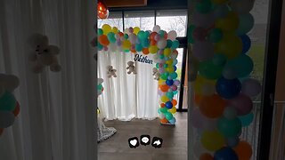 Sweet boy photo booth trending balloons decorations #viral #shorts
