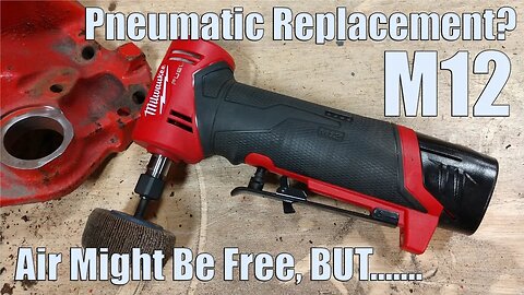 Milwaukee Tool M12 FUEL 1/4" Right Angle Die Grinder Review (2485-22) Mechanics/Metal Fab Must-Have
