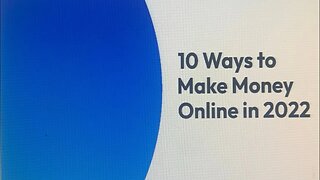 10 Ways to Make Money Online in 2022