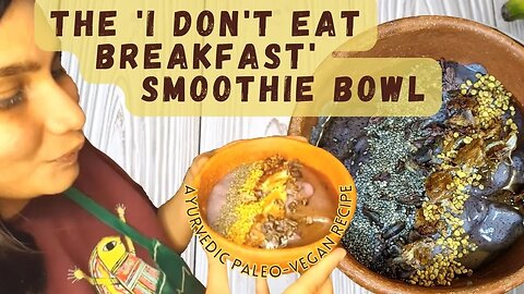 'I Hate Breakfast' #keto Paleo Vegan Smoothie Bowl #naturalbiohacking #recipe #healthyhabits