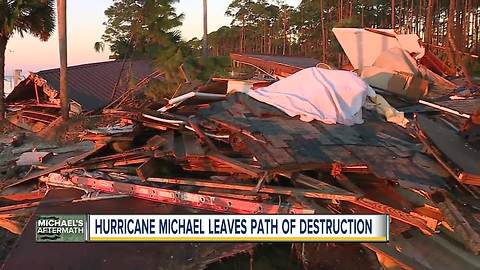 Hurricane Michael leaves path of destruction throughout Florida Panhandle