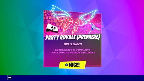 PARTY ROYALE *LIVE EVENT* REWARDS! (NEW)