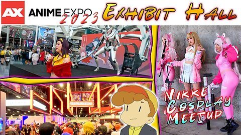 Anime Expo on the Rox | 2023 Exhibit Hall Vlog