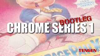 A Bootleg Garbage Pail Kids Chrome Series 1 Hobby Box Opening