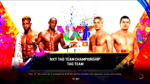 NXT Edris & Malik vs Pretty Deadly for the NXT Tag Team Titles