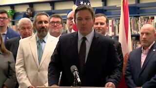 Florida Gov. Ron DeSantis makes education announcement in Fort Myers