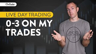 [LIVE] Day Trading | I Went 0-3 on My Trades