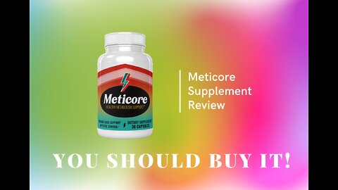 METICORE - METICORE REVIEW (YOU SHOULD BUY IT!) THE REVOLUTION WEIGHT-LOSS METHOD
