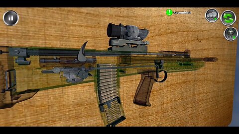 SA80 rifles 3D